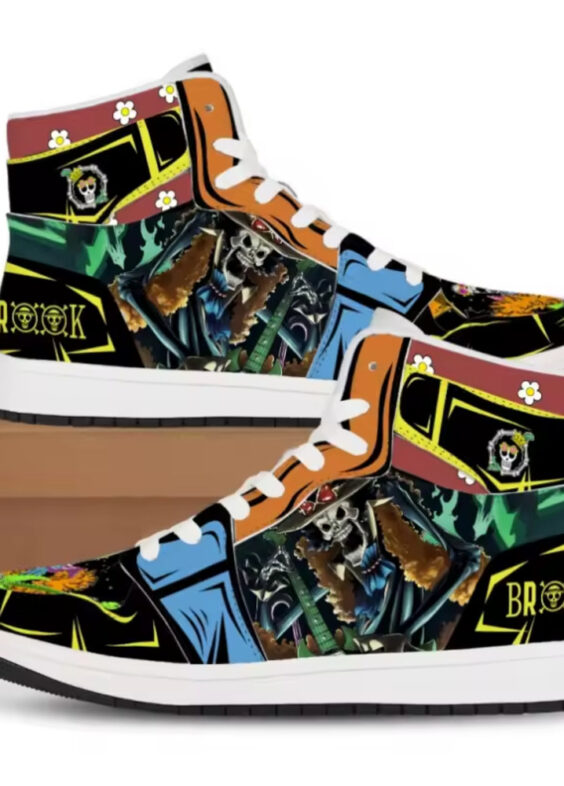 One Piece Anime Brook Shoes For Women
