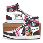 One Piece Anime Dead Or Alive Chopper Printed Shoes For Men