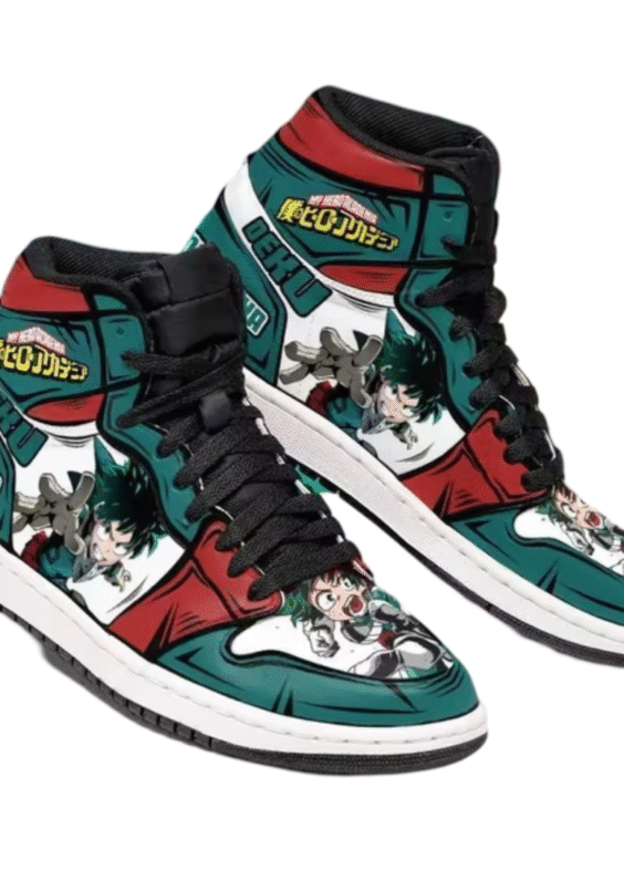 Anime My Hero Academia Izuku Midoriya Casual Shoes