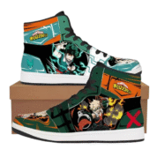 Anime My Hero Academia Izuku And Midoriya Katsuki Bakugo Shoes