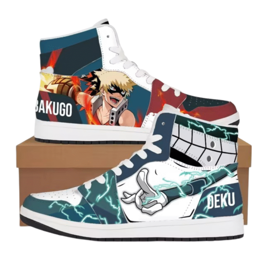 Anime My Hero Academia Katsuki Bakugo Casual Shoes Anime My Hero Academia Katsuki Bakugo Casual Shoes