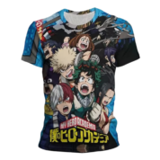 Anime My Hero Academia Character 3D Printed Childern T-Shirt