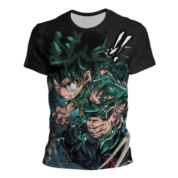 Anime My Hero Academia Izuku Midoriya Printed Childern T-Shirt
