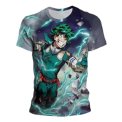 Anime My Hero Academia Izuku Midoriya Childern T-Shirt