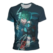 Anime My Hero Academia Izuku Midoriya 3D Printed Childern T-Shirt