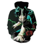 Anime My Hero Academia Izuku Midoriya Sweatshirts