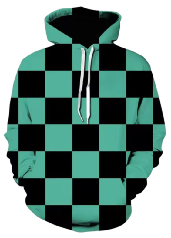Anime Demon Slayer Tanjiro Kamado Hoodie