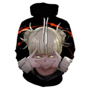 Anime My Hero Academia Himiko Toga 3D Printed Casual Hoodie