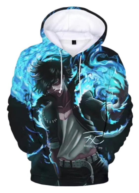 Katsuki Bakugo Anime Printed Sweatshirt