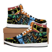One Piece Anime Brook Shoes For Men