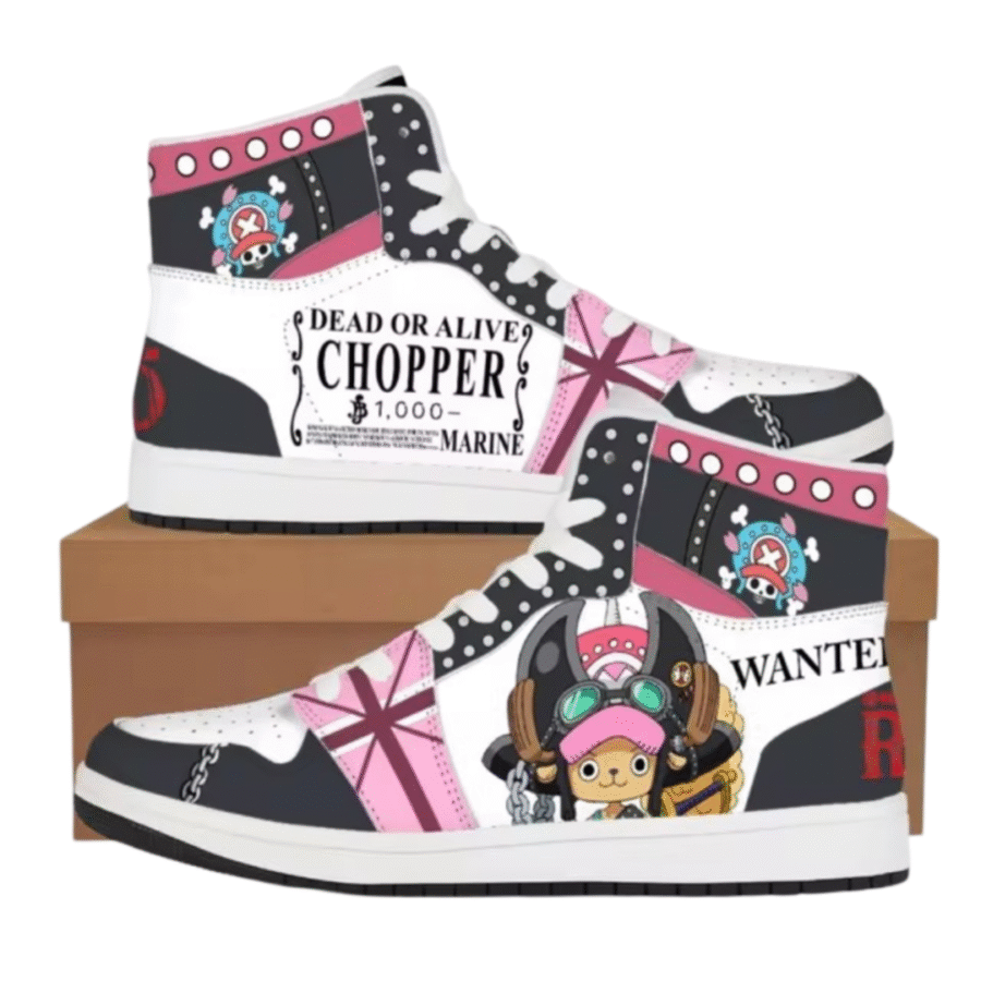 One Piece Anime Dead Or Alive Chopper Shoes For Men One Piece Anime Dead Or Alive Chopper Shoes For Men