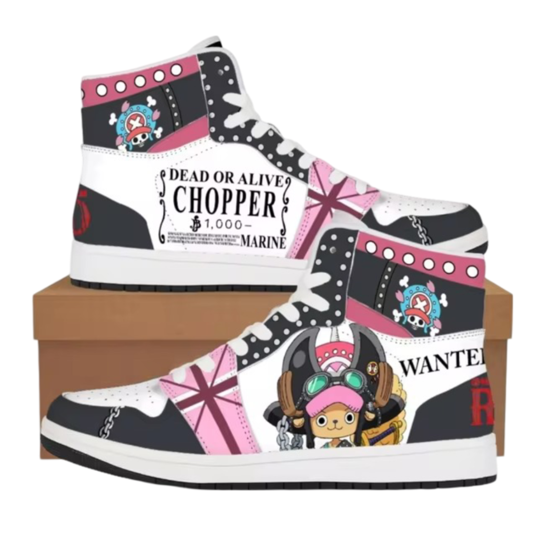One Piece Anime Dead Or Alive Chopper Shoes For Men One Piece Anime Dead Or Alive Chopper Shoes For Men