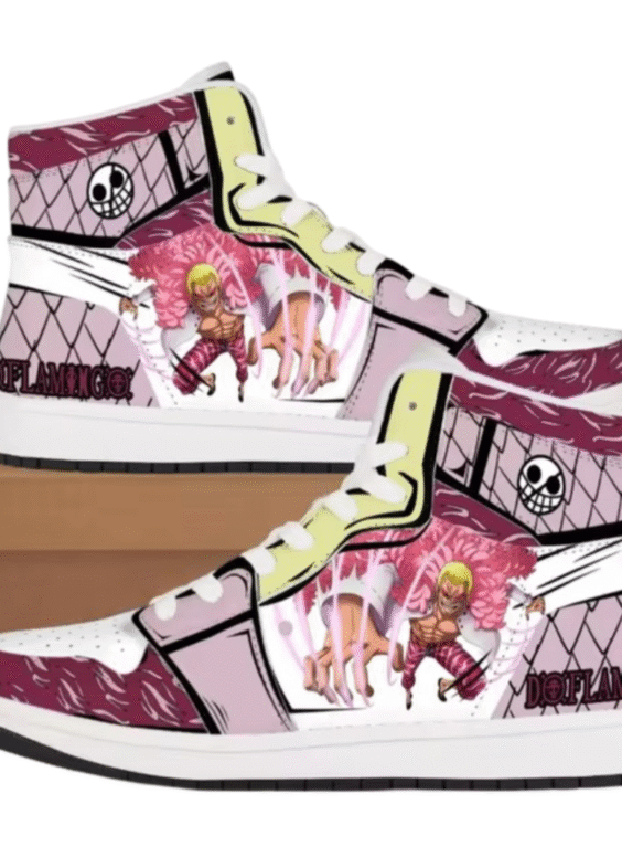 Anime One Piece Donquixote Doflamingo Shoes For Men