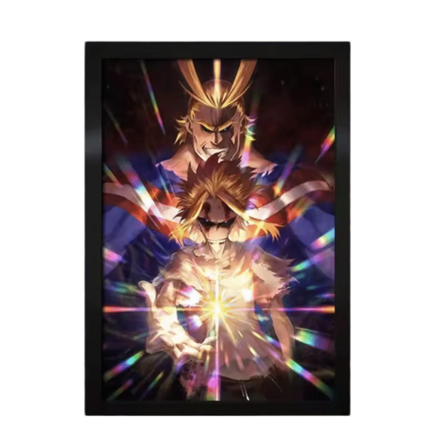 Anime My Hero Academia All Might Painting Wall Art Anime My Hero Academia All Might Painting Wall Art