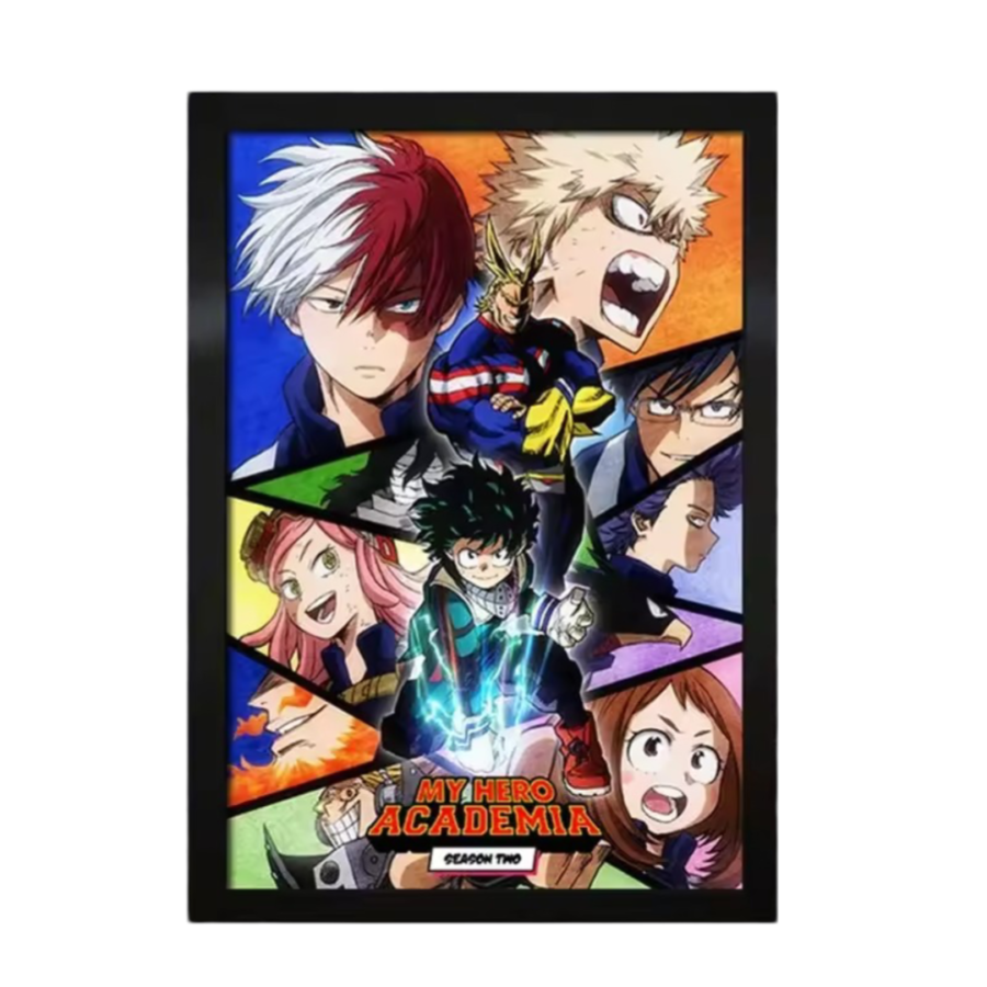 Anime My Hero Academia Character Canvas Painting Wall Art
