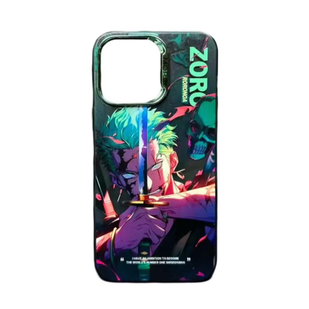 One Piece Anime Roronoa Zoro Apple iPhone Case One Piece Anime Roronoa Zoro Apple iPhone Case