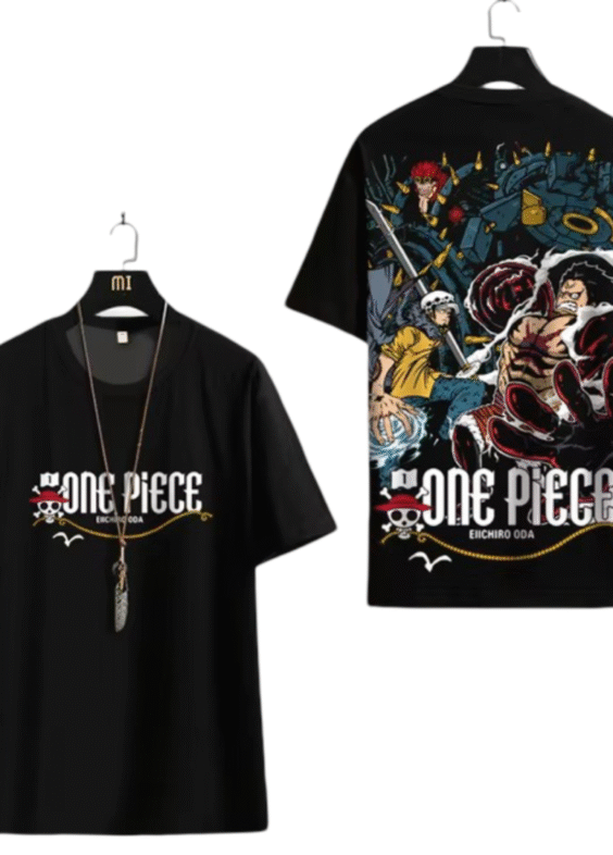Anime One Piece Luffy Gear 4 T-Shirt