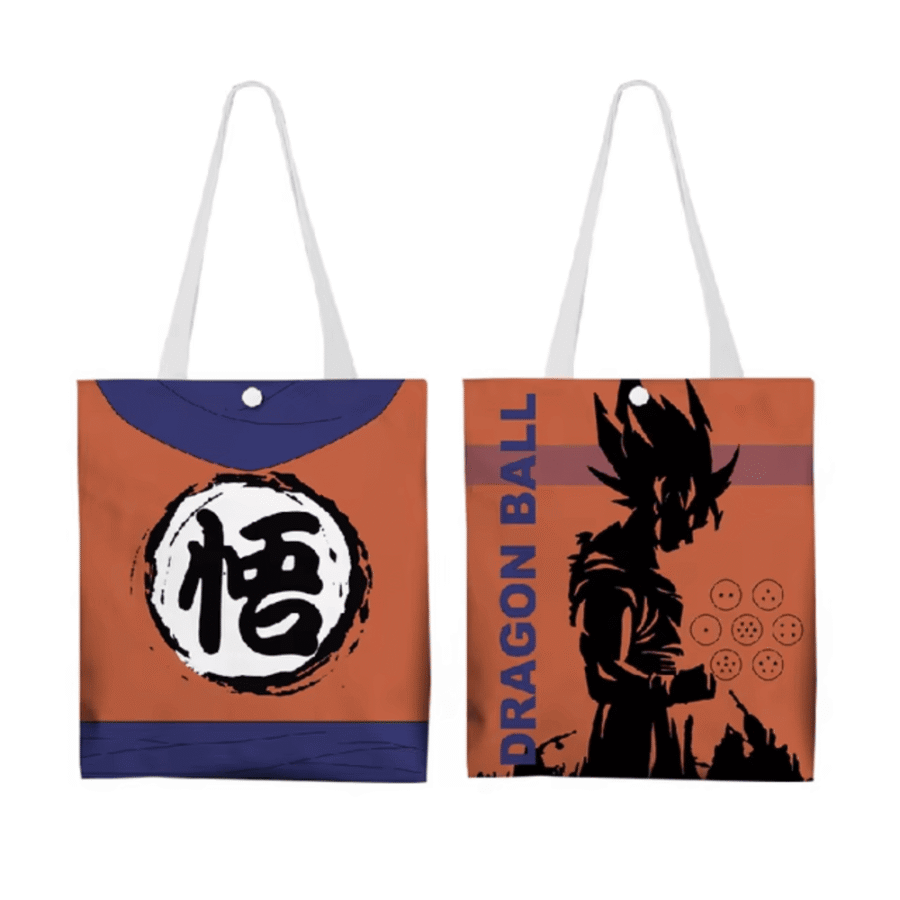 Anime Dragon Ball Goku Reusable Tote Bag Anime Dragon Ball Goku Reusable Tote Bag