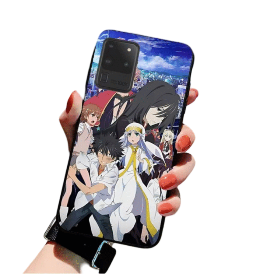 Anime A Certain Magical Index Character Samsung Phone Case Anime A Certain Magical Index Character Samsung Phone Case