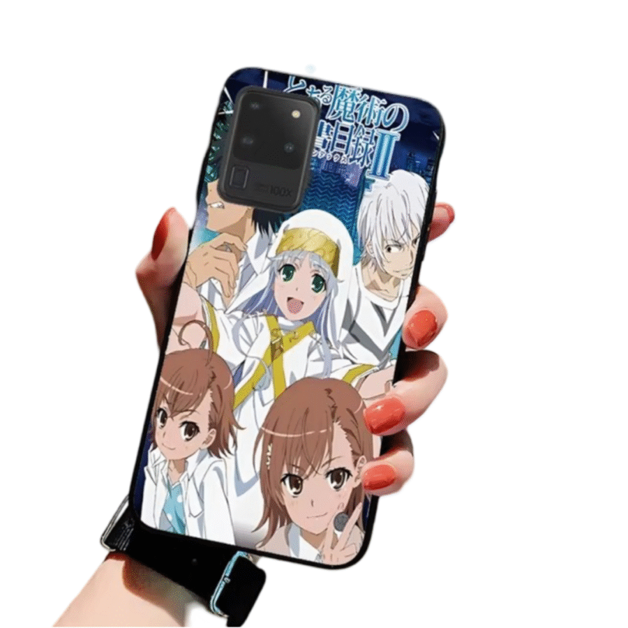 Anime A Certain Magical Index Librorum Prohibitorum With Friends Samsung Phone Case Anime A Certain Magical Index Librorum Prohibitorum With Friends Samsung Phone Case