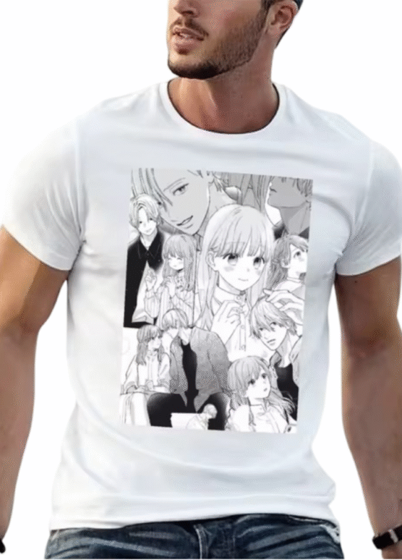 Anime A Sign Of Affection Yubisaki To Renren White T-Shirt
