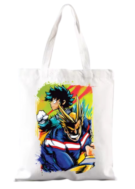 Anime My Hero Academia All Might And Izuku Midoriya Shoulder Bag
