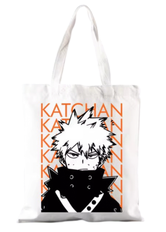 Anime My Hero Academia Katsuki Bakugo Canvas Shoulder Bag