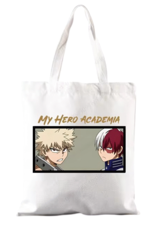 Anime My Hero Academia Katsuki Bakugo And Shoto Todoroki Shoulder Bag