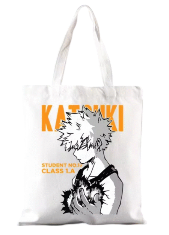 Anime My Hero Academia Katsuki Bakugo Printed Shoulder Bag