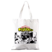 Anime My Hero Academia Character White Shoulder Bag