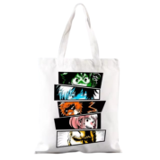 My Hero Academia Anime Character White Shoulder Bag