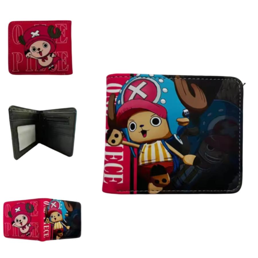 Anime One Piece Tony Tony Chopper PU Leather Wallet