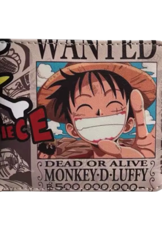 Anime One Piece Dead Or Alive Monkey D. Luffy PU Leather Wallet
