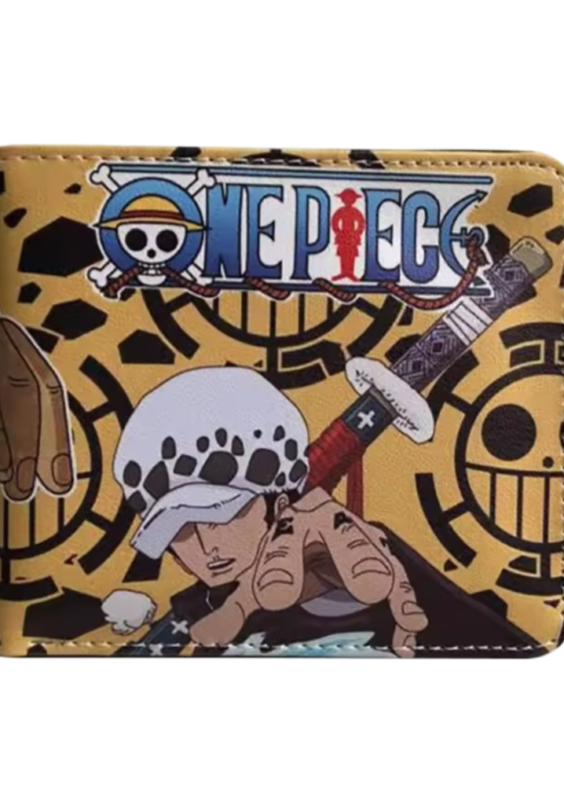 Anime One Piece Trafalgar D. Water Law PU Leather Wallet