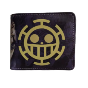 Anime One Piece Trafalgar Law PU Leather Wallet
