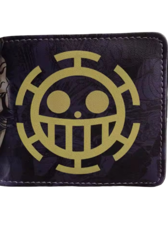 Anime One Piece Trafalgar Law PU Leather Wallet