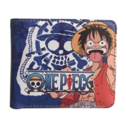 Anime One Piece Monkey D. Luffy Printed PU Leather Wallet