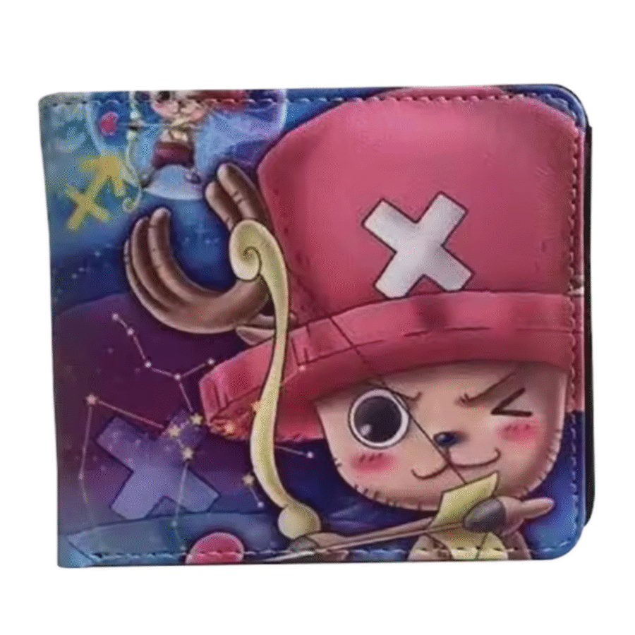 One Piece Anime Tony Tony Chopper PU Leather Wallet