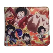 Anime One Piece Characters Printed PU Leather Wallet