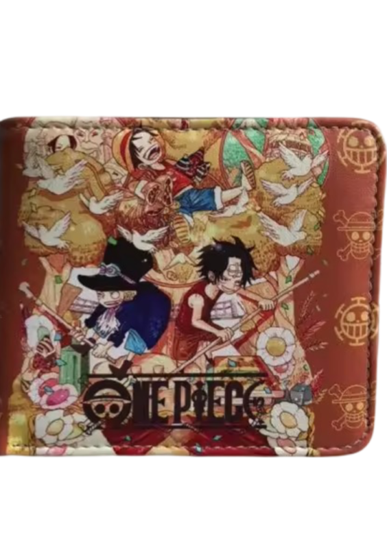 Anime One Piece Characters PU Leather Wallet