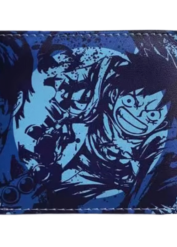 One Piece Anime Monkey D. Luffy Printed PU Leather Wallet