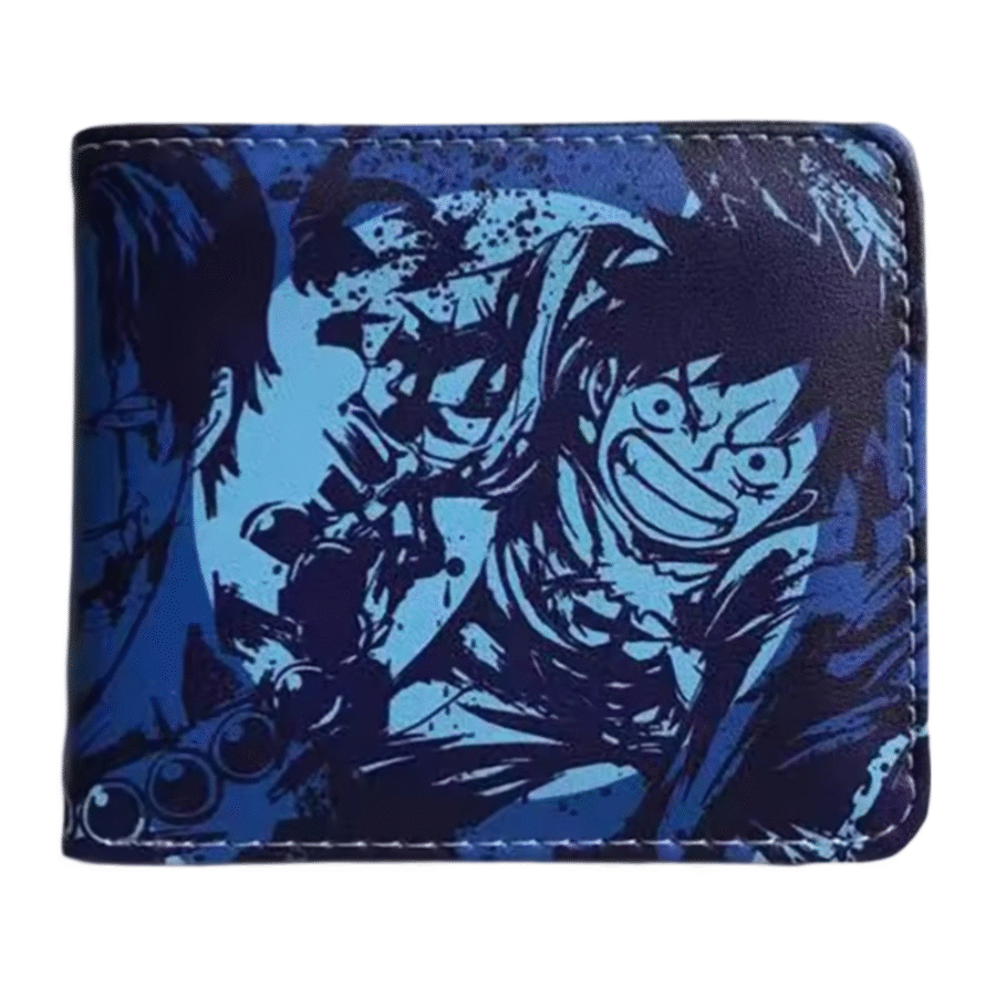 One Piece Anime Monkey D. Luffy Printed PU Leather Wallet One Piece Anime Monkey D. Luffy Printed PU Leather Wallet