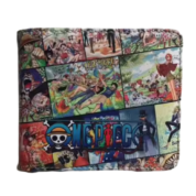 Anime One Piece Characters Printed Two Fold Wallet