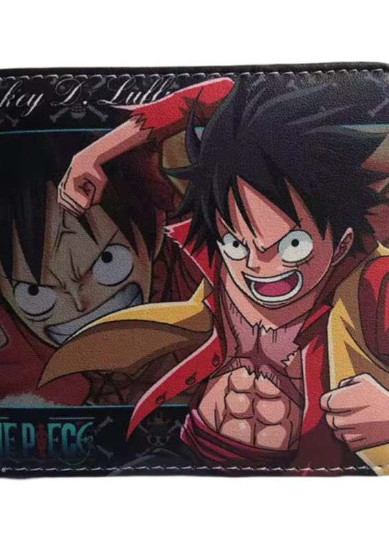 Anime One Piece Monkey D. Luffy PU Leather Wallet