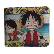 One Piece Anime Monkey D. Luffy PU Leather Wallet