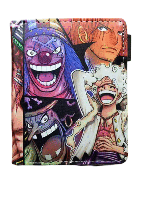 Anime One Piece Gear 5 Character Wallet