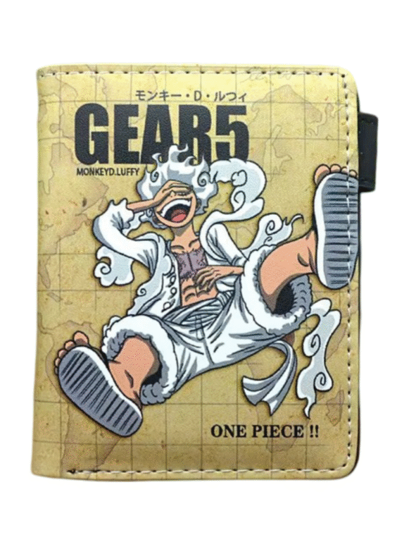Anime One Piece Luffy Gear 5 Wallet