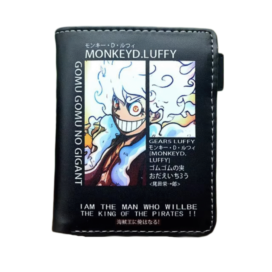 Anime One Piece Monkey D. Luffy Gear 5 Wallet Anime One Piece Monkey D. Luffy Gear 5 Wallet