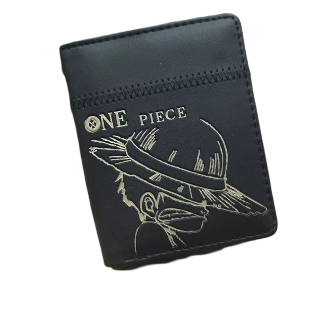 Anime One Piece Luffy Black Wallet Anime One Piece Luffy Black Wallet