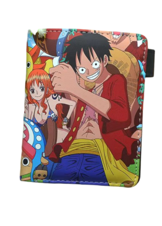 Anime One Piece Monkey D. Luffy With Friends Wallet